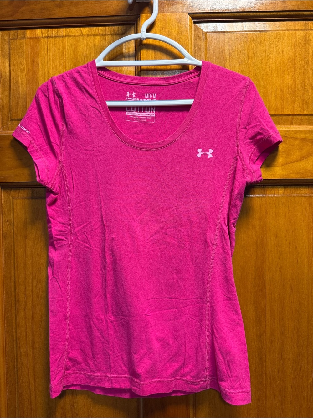 Under Armour Hot Pink Women’s Short-Sleeve Performance Tee